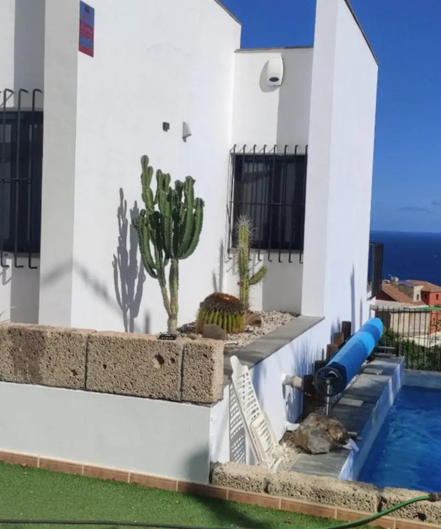 Luxury Villa Ocean Views Heated Pool Private Candelaria Espagne