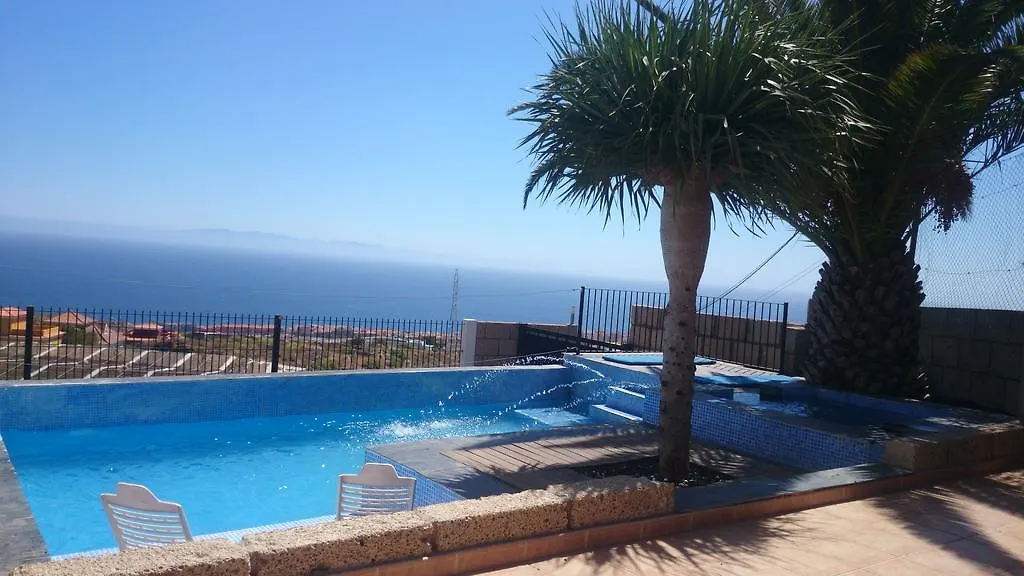 Hébergement de vacances Luxury Villa Ocean Views Heated Pool Private Candelaria Espagne